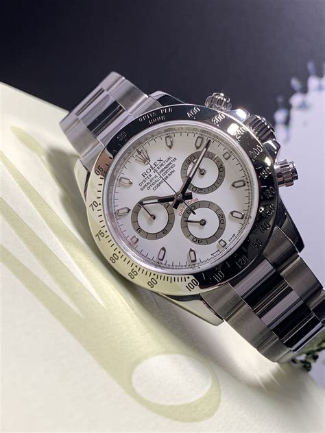 rolex daytona 2016 white dial replice|rolex daytona for sale white.